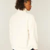 Gilly Hicks Sherpa Çeyrek Fermuarlı Sweatshirt
