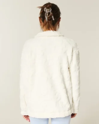 Gilly Hicks Sherpa Çeyrek Fermuarlı Sweatshirt