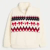 Gilly Hicks Sherpa Çeyrek Fermuarlı Sweatshirt