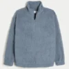 Gilly Hicks Sherpa Çeyrek Fermuarlı Sweatshirt