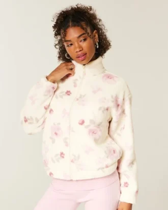 Gilly Hicks Sherpa Fermuarlı Sweatshirt