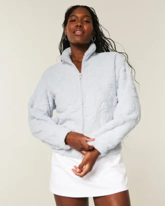 Gilly Hicks Sherpa Fermuarlı Sweatshirt
