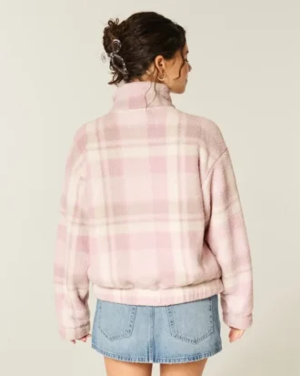 Gilly Hicks Sherpa Fermuarlı Sweatshirt