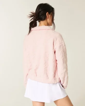 Gilly Hicks Sherpa Fermuarlı Sweatshirt
