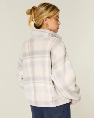 Gilly Hicks Sherpa Fermuarlı Sweatshirt