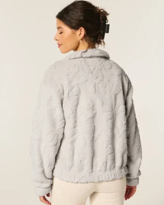 Gilly Hicks Sherpa Fermuarlı Sweatshirt