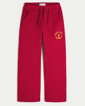Good Luck Grafik Bootcut Eşofman Altı