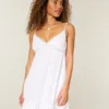 Halat Süslemeli Babydoll Mini Elbise Halat Süslemeli Babydoll Mini Elbise