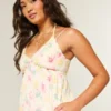 Halat Süslemeli Babydoll Mini Elbise Halat Süslemeli Babydoll Mini Elbise