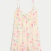 Halat Süslemeli Babydoll Mini Elbise Halat Süslemeli Babydoll Mini Elbise