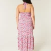 Halter Maxi Elbise Halter Maxi Elbise