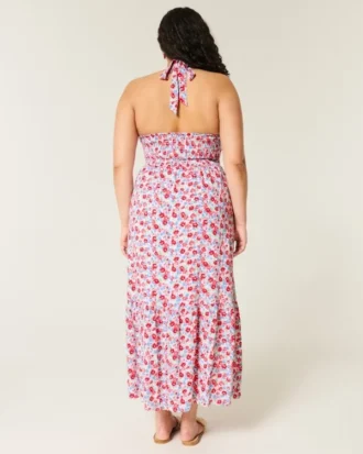 Halter Maxi Elbise