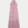 Halter Maxi Elbise Halter Maxi Elbise
