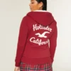 Holiday Vault Release Sherpa Astarlı Fermuarlı Logo Grafik Kapüşonlu Sweatshirt Holiday Vault Release Sherpa Astarlı Fermuarlı Logo Grafik Kapüşonlu Sweatshirt