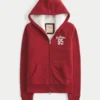 Holiday Vault Release Sherpa Astarlı Fermuarlı Logo Grafik Kapüşonlu Sweatshirt Holiday Vault Release Sherpa Astarlı Fermuarlı Logo Grafik Kapüşonlu Sweatshirt
