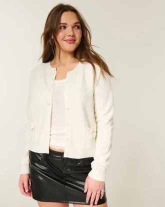 Hollister Comfy Cloud Bow Pocket Hırka