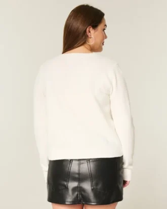 Hollister Comfy Cloud Bow Pocket Hırka