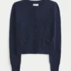 Hollister Comfy Cloud Bow Pocket Hırka