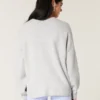 Hollister Comfy Cloud Bunny Grafikli Kazak Hollister Comfy Cloud Bunny Grafikli Kazak
