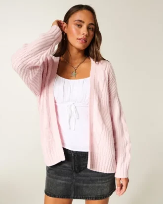 Hollister Comfy Cloud Easy No-Close Hırka