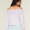 Hollister Comfy Cloud Katlamalı Omuzsuz Kazak Hollister Comfy Cloud Katlamalı Omuzsuz Kazak