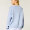 Hollister Comfy Cloud Oversized V-Neck Sweater Hollister Comfy Cloud Oversized V-Neck Sweater
