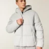 Hollister Feel Good Polar Puffer Ceket Hollister Feel Good Polar Puffer Ceket