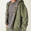 Hollister x Crocs Sherpa Astarlı Fermuarlı Kapüşonlu Sweatshirt Hollister x Crocs Sherpa Astarlı Fermuarlı Kapüşonlu Sweatshirt