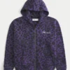 Hollister x Taco Bell Boxy Grafik Fermuarlı Kapüşonlu Sweatshirt Hollister x Taco Bell Boxy Grafik Fermuarlı Kapüşonlu Sweatshirt
