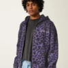 Hollister x Taco Bell Boxy Grafik Fermuarlı Kapüşonlu Sweatshirt Hollister x Taco Bell Boxy Grafik Fermuarlı Kapüşonlu Sweatshirt