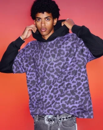 Hollister x Taco Bell Boxy Heavyweight Shine Grafik Tişört