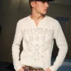 Hollywood Grafik Termal Henley Hollywood Grafik Termal Henley