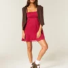 Şifon Babydoll Mini Elbise