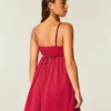 Şifon Babydoll Mini Elbise
