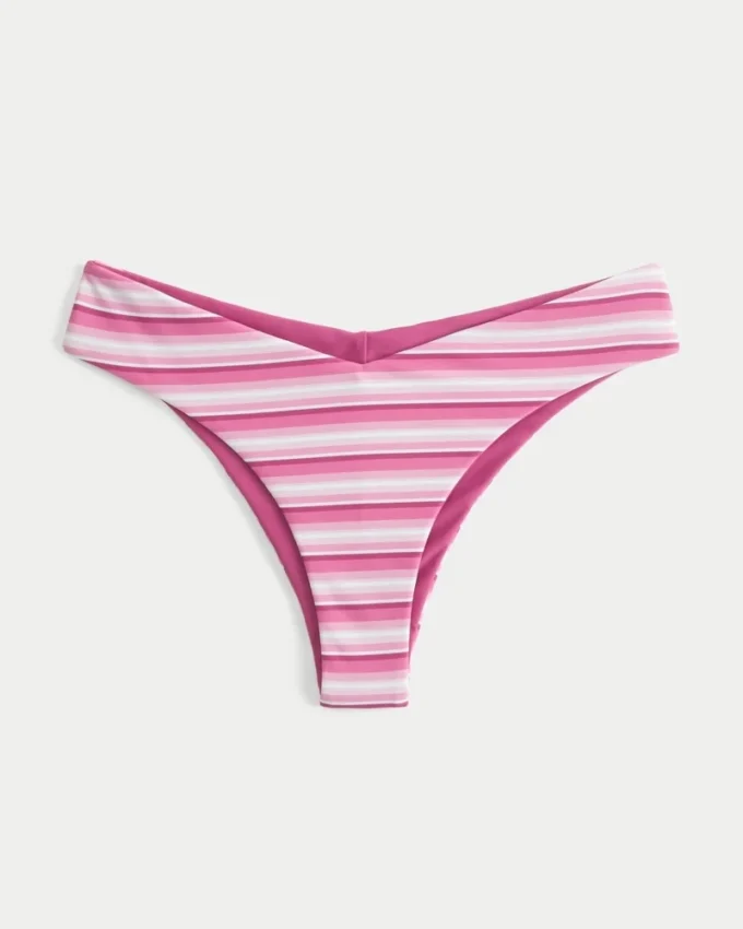 Çift Taraflı V Bel Cheeky Bikini Altı