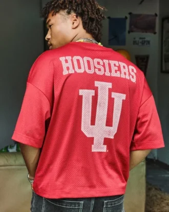 Indiana Üniversitesi Hoosiers Grafik Futbol Forması