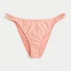 Jakarlı Çift Askılı Cheeky Bikini Altı