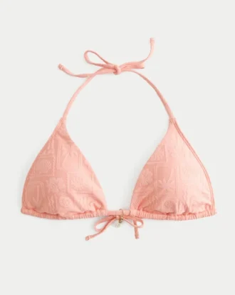 Jakarlı Çok Yönlü Bikini Üstü