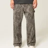Kamuflaj Baggy Painter Jeans