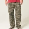Kamuflaj Baggy Painter Jeans