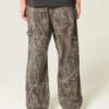 Kamuflaj Baggy Painter Jeans