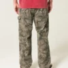 Kamuflaj Baggy Painter Jeans