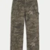 Kamuflaj Baggy Painter Jeans