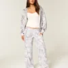 Kar Kamuflajlı Bol Sweatpantolon