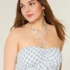 Katmanlı Halter Babydoll Üst