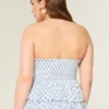 Katmanlı Halter Babydoll Üst