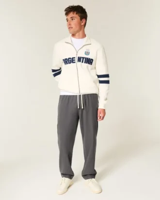 Keten Karışımlı Bol Pull-On Pantolon