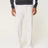 Keten Karışımlı Bol Pull-On Pantolon
