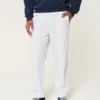 Keten Karışımlı Bol Pull-On Pantolon