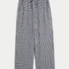 Keten Karışımlı Bol Pull-On Pantolon